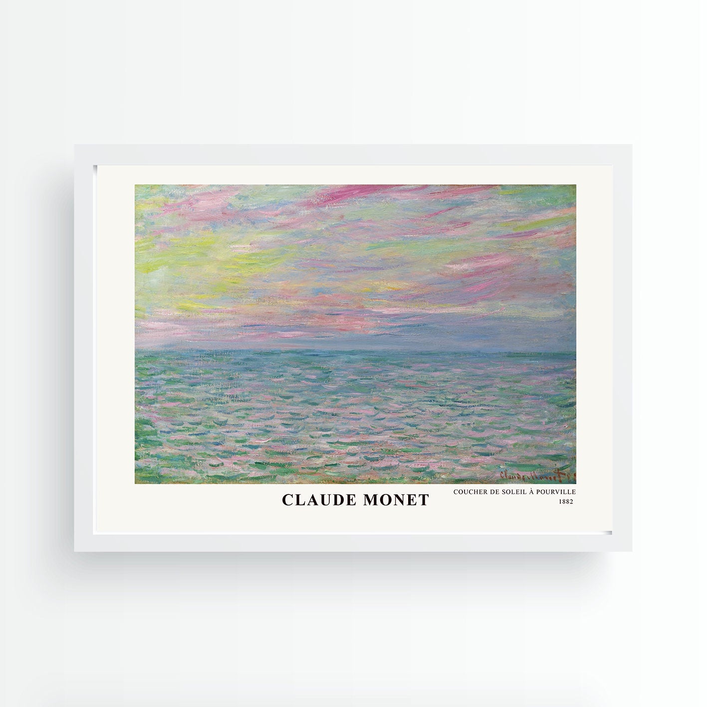 Quadro Decorativo Emoldurado Multicolor 35x45cm - Impressão UV