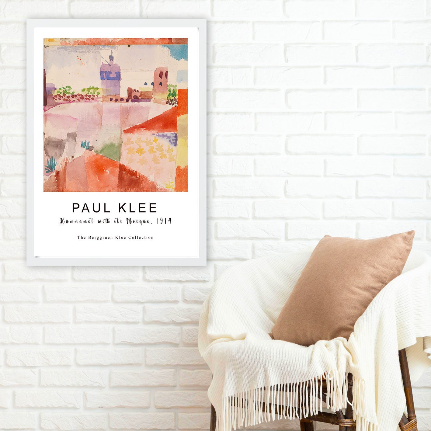 Quadro Decorativo Emoldurado Multicolor 35x45cm - Arte Premium