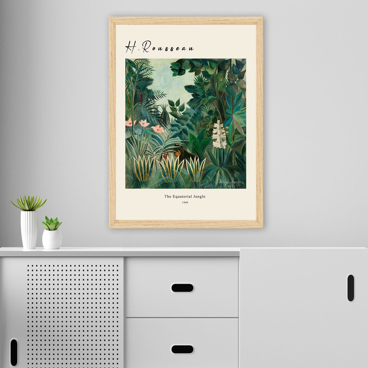 Pintura Decorativa Elegante em Moldura, 55 x 75 cm | Moldura 100% Madeira com 2 cm de Poliestireno | Impressão Digital UV | Perfeito para Amantes de Decoração e Arte