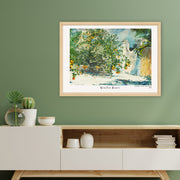 Quadro Decorativo Multicolor 37x47cm - Arte Premium com Moldura