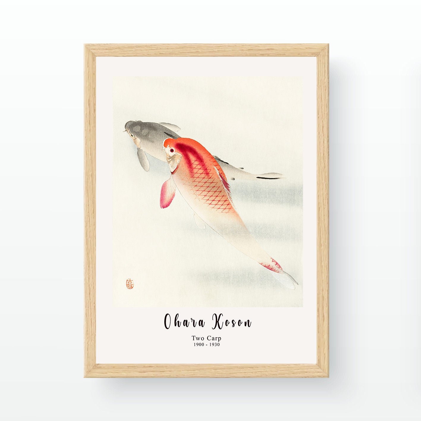 Quadro Decorativo Emoldurado Multicolor 35x45cm - Arte Premium