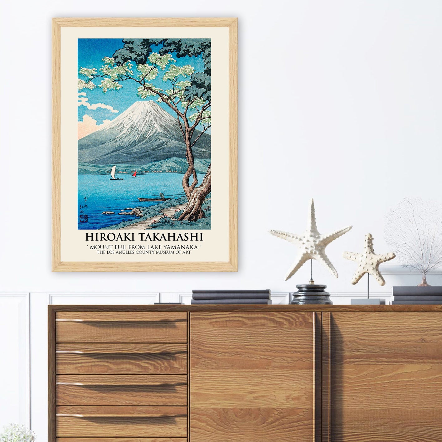 Quadro Decorativo Multicolor 35x45cm - Moldura Madeira Premium