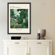 Quadro Decorativo Multicolor Moldura Madeira 35x45cm Premium