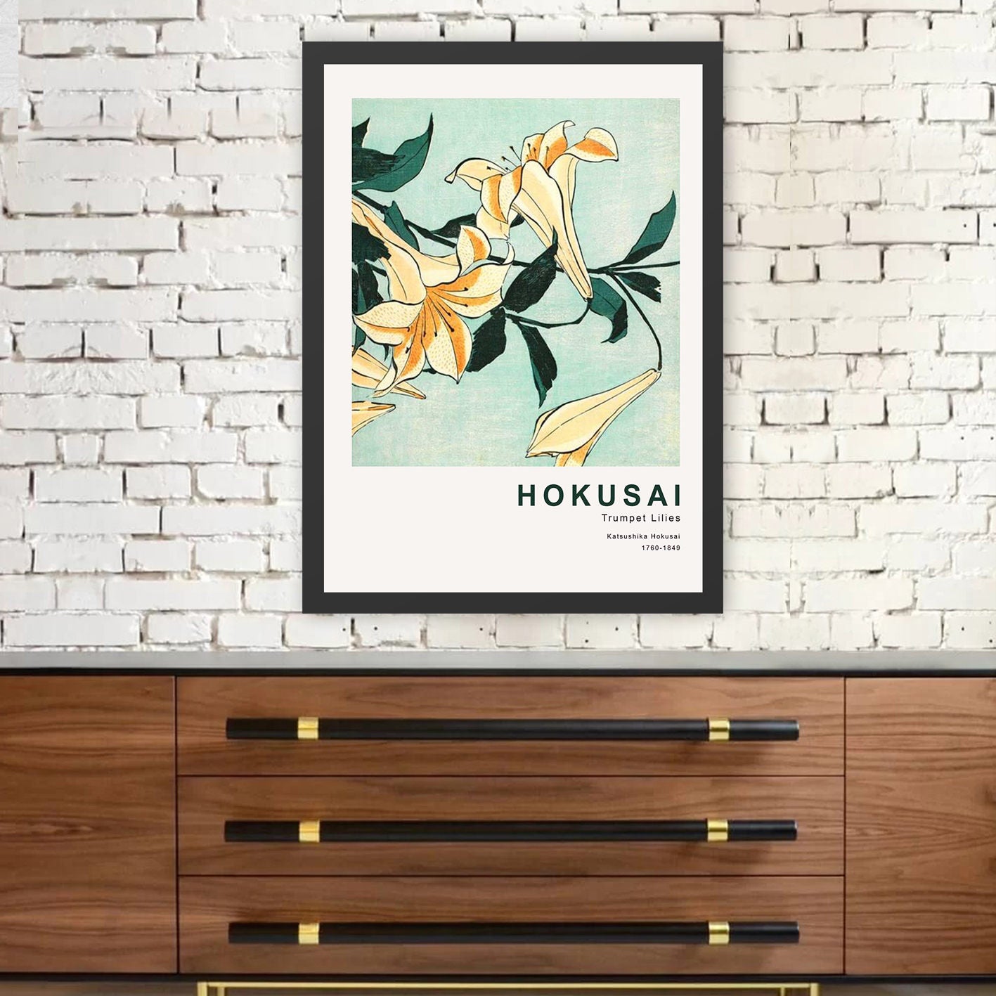 Pintura Decorativa Elegante em Moldura, 35 x 45 cm | Moldura 100% Madeira, Poliestireno de 2 cm de Espessura | Impressão Digital UV para Exibição de Arte Vibrante