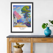 Pintura Decorativa Elegante em Moldura, 35 x 45 cm | Moldura 100% Madeira, Poliestireno de 2 cm de Espessura | Impressão Digital UV para Exibição de Arte Vibrante