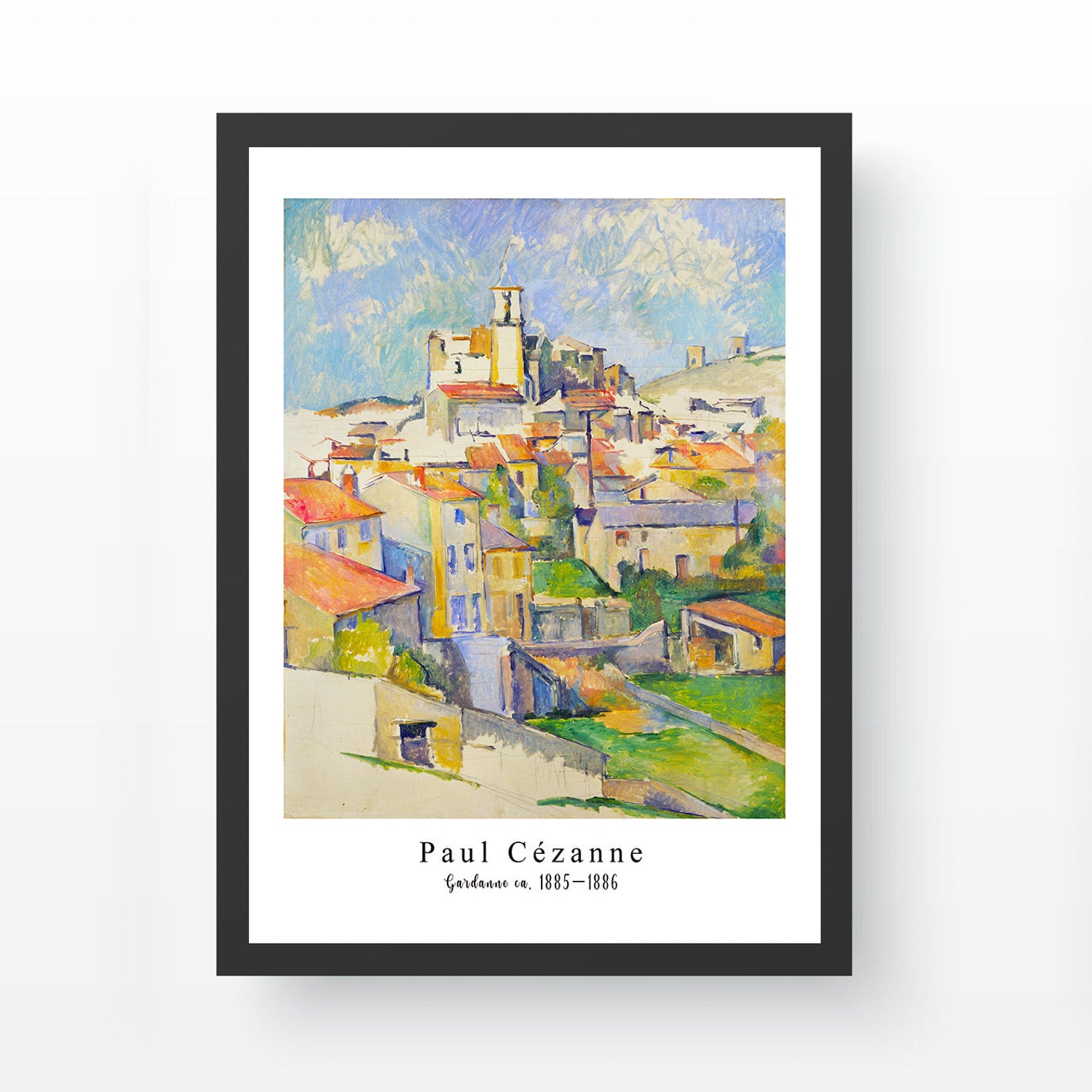 Pintura Decorativa Elegante em Moldura, 35 x 45 cm | Moldura 100% Madeira, Poliestireno de 2 cm de Espessura | Impressão Digital UV para Exibição de Arte Vibrante