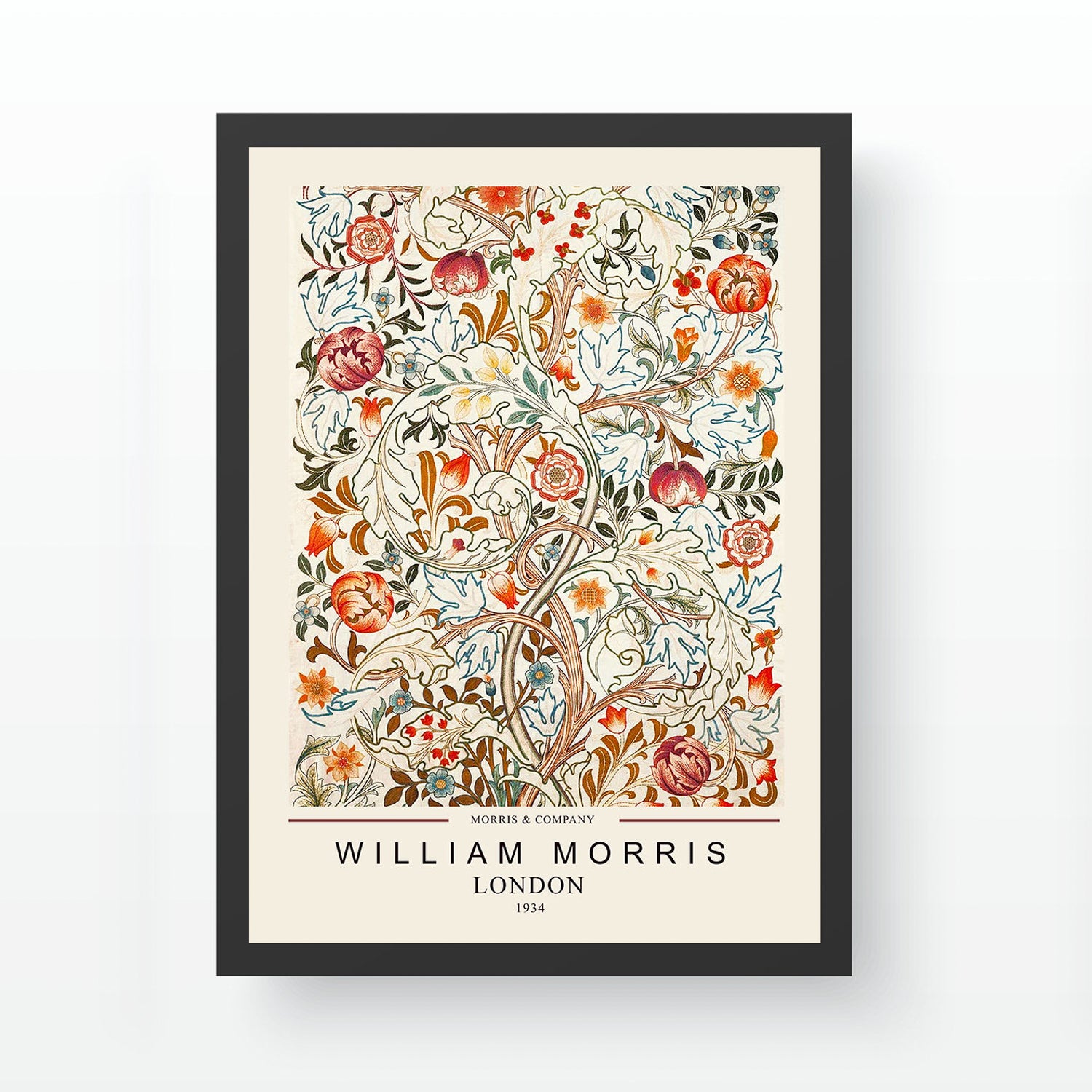 Pintura Decorativa Elegante em Moldura, 35 x 45 cm | Moldura 100% Madeira, Poliestireno de 2 cm de Espessura | Impressão Digital UV para Exibição de Arte Vibrante