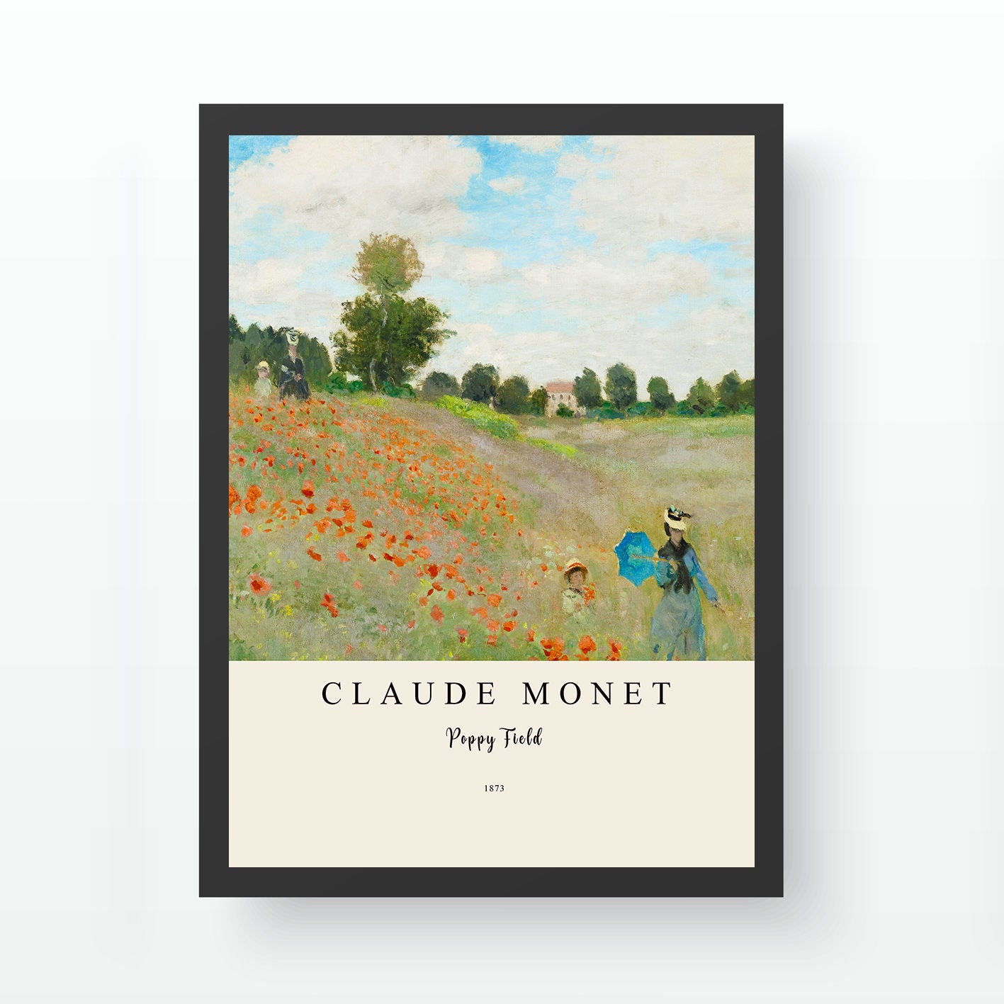 Quadro Decorativo Multicolor Premium com Moldura - 35x45cm