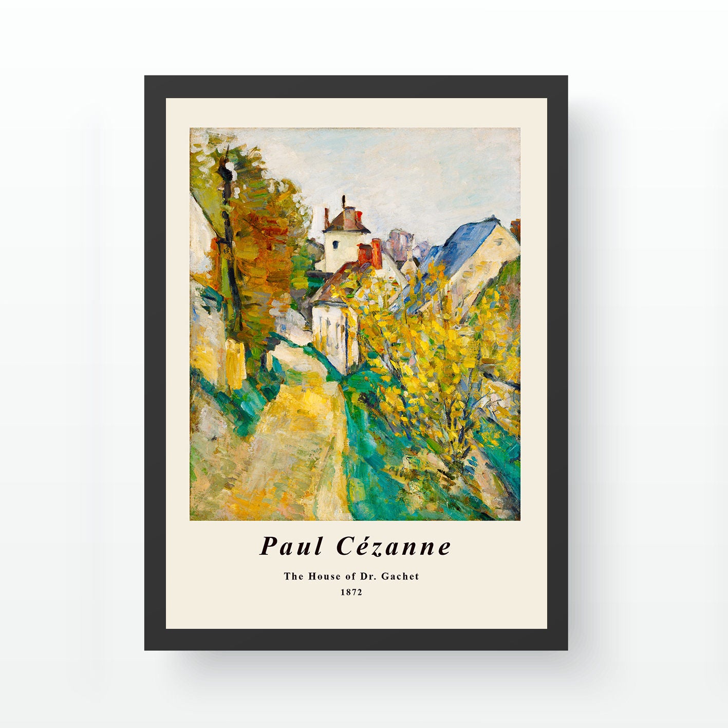Pintura Decorativa Elegante em Moldura, 35 x 45 cm | Moldura 100% Madeira, Poliestireno de 2 cm de Espessura | Impressão Digital UV para Exibição de Arte Vibrante