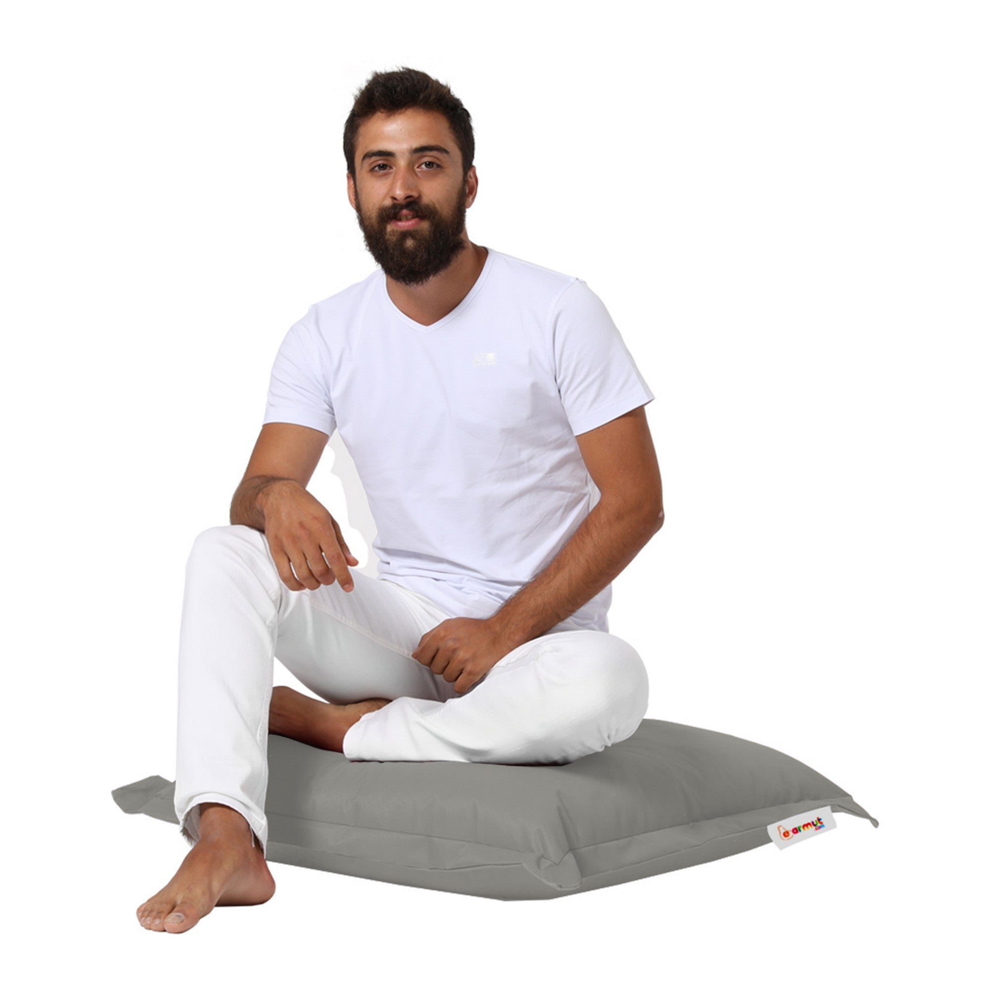 Almofada de jardim-Cushion Pouf-Fumaça