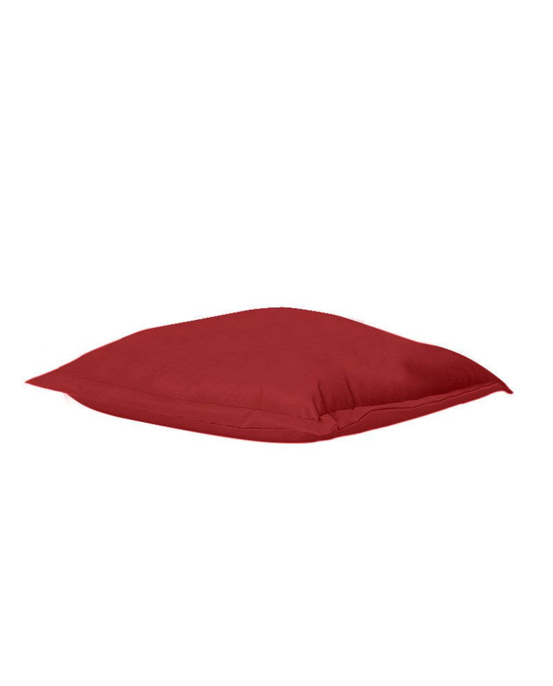 Almofada de jardim-Cushion Pouf-Vermelho