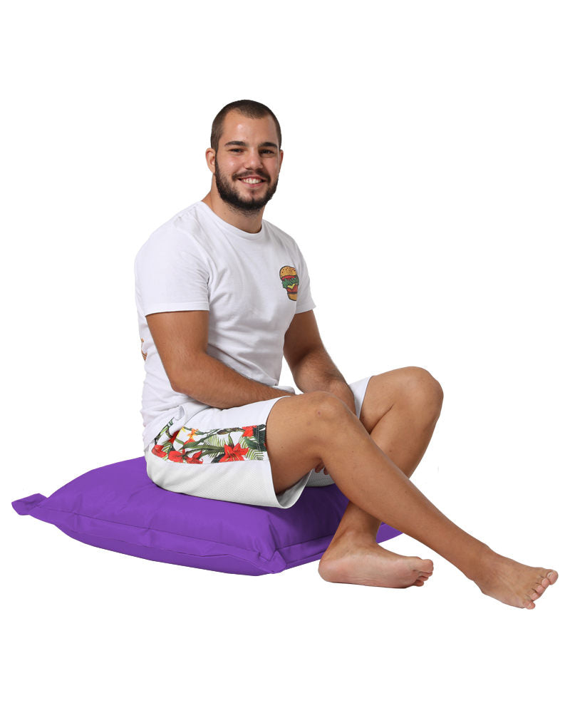 Almofada de jardim-Cushion Pouf-Roxo