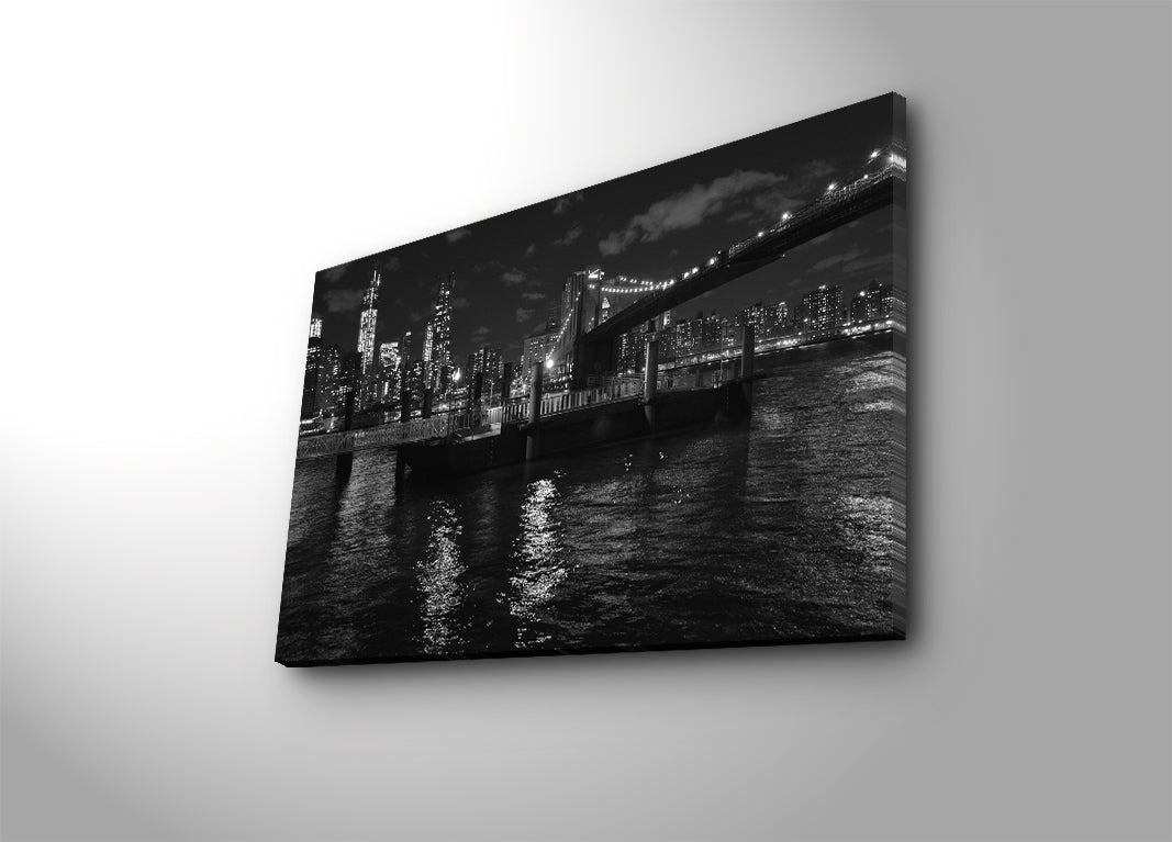 Tela Decorativa em Camurça 100% Multicolor 45 x 70 cm com Moldura de Madeira 3 cm – 4570BRC-4