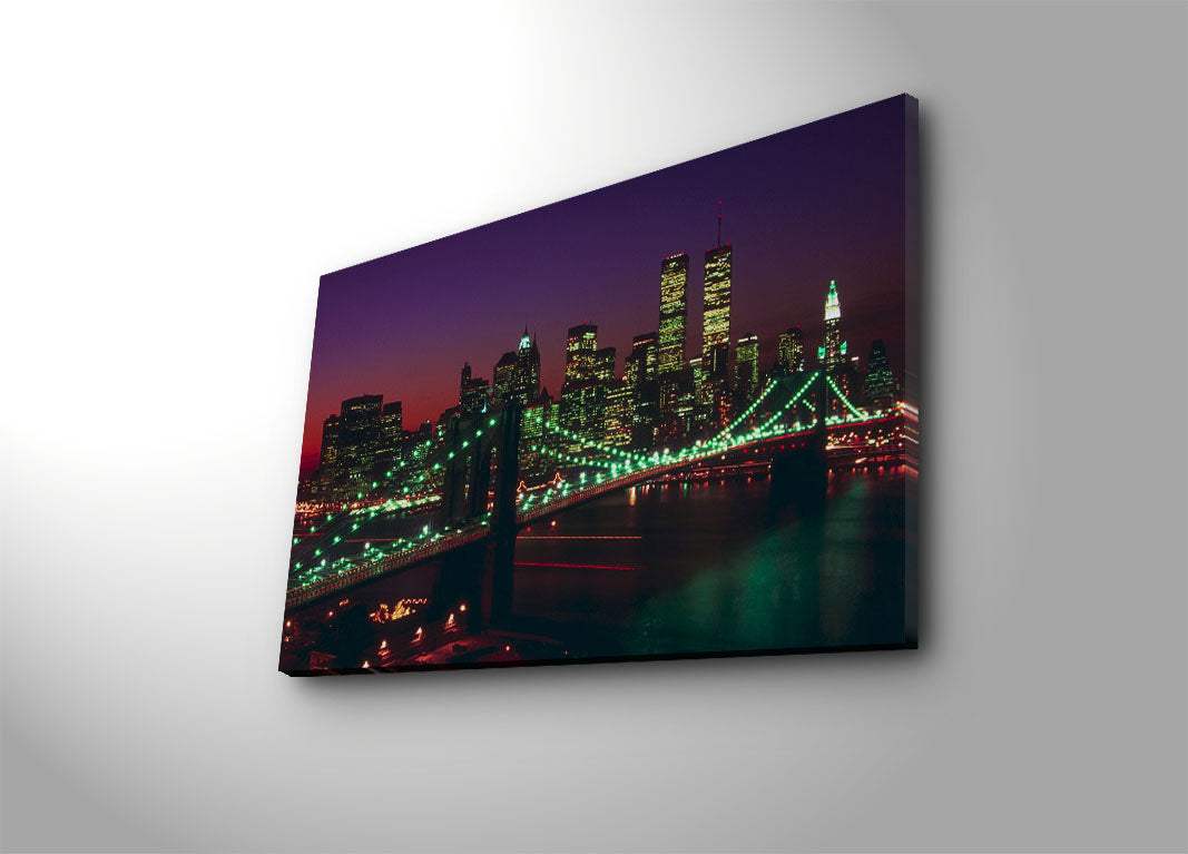 Quadro Decorativo em Canvas de Camurça 100%, Multicolor, 45x70 cm, Moldura de Madeira 3 cm – 4570BRC-5