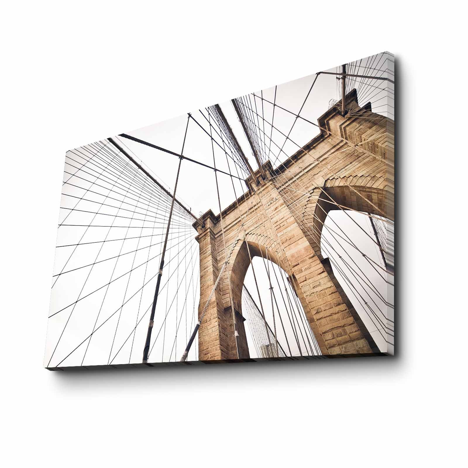 Quadro Decorativo em Tela de Camurça Multicolor 45x70 cm com Moldura de Madeira (3 cm) – 4570BRC-8