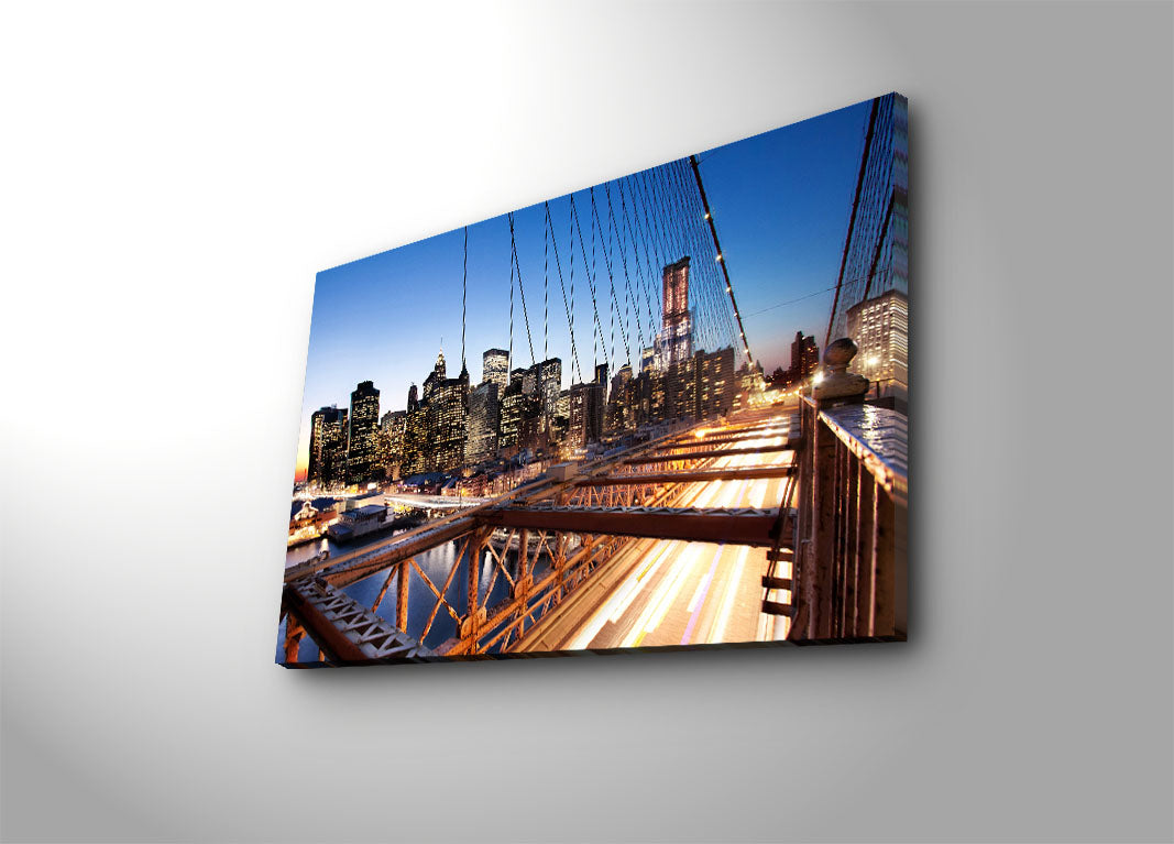 Tela Decorativa Multicolor 45x70 cm – Suede 100% com Moldura de Madeira 3 cm (4570BRC-11)