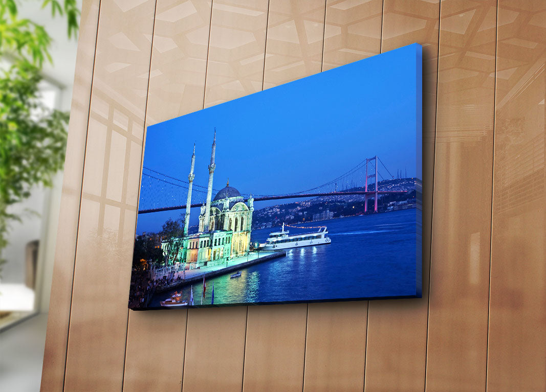 Tela Decorativa Multicolor 45x70 cm em Camurça 100% com Moldura de Madeira 3 cm – 4570KC-7 (249CVT1323)