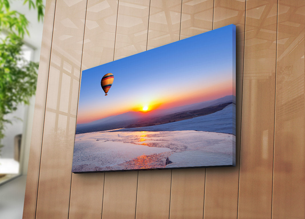 Quadro em Tela Decorativa Multicolor 45x70 cm, Suede 100%, Moldura de Madeira 3 cm – 4570KC-8