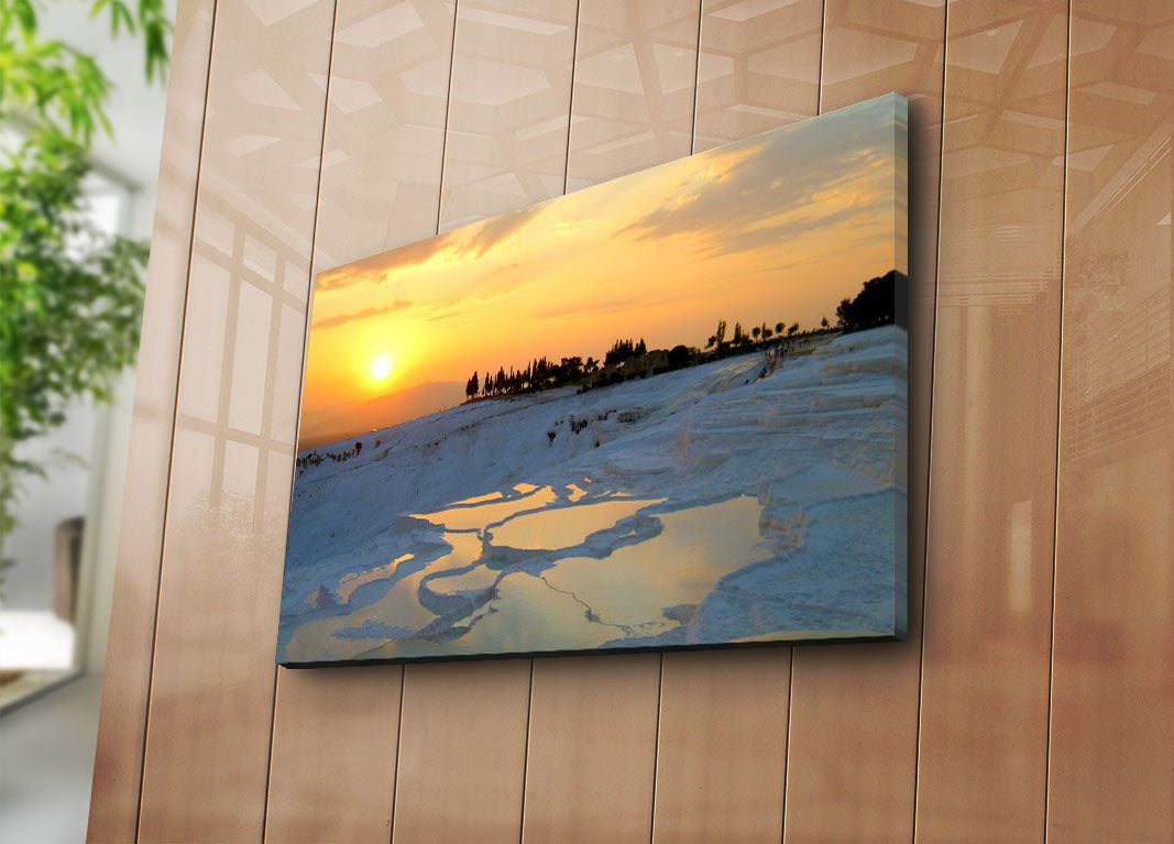 Tela Decorativa em Suede 100% 45x70 cm com Moldura de Madeira 3 cm – Multicolor (4570KC-9)