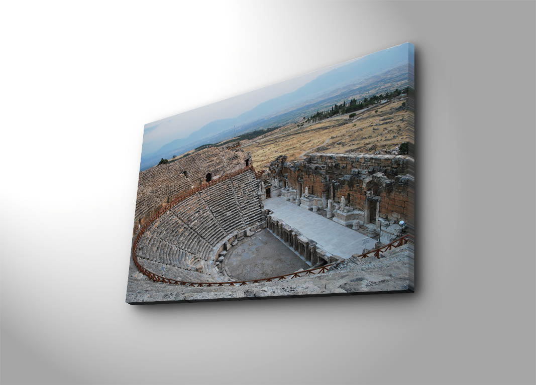 Tela Decorativa Multicolor 45x70 cm em Camurça 100% com Moldura de Madeira 3 cm – 4570KC-10