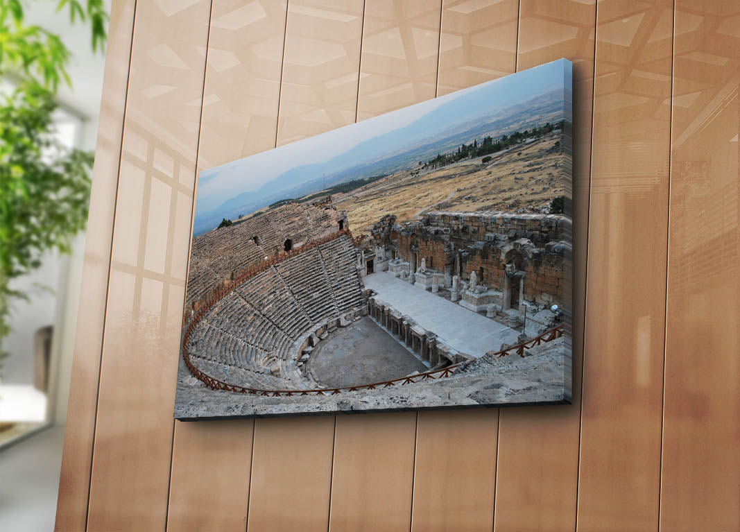 Tela Decorativa Multicolor 45x70 cm em Camurça 100% com Moldura de Madeira 3 cm – 4570KC-10