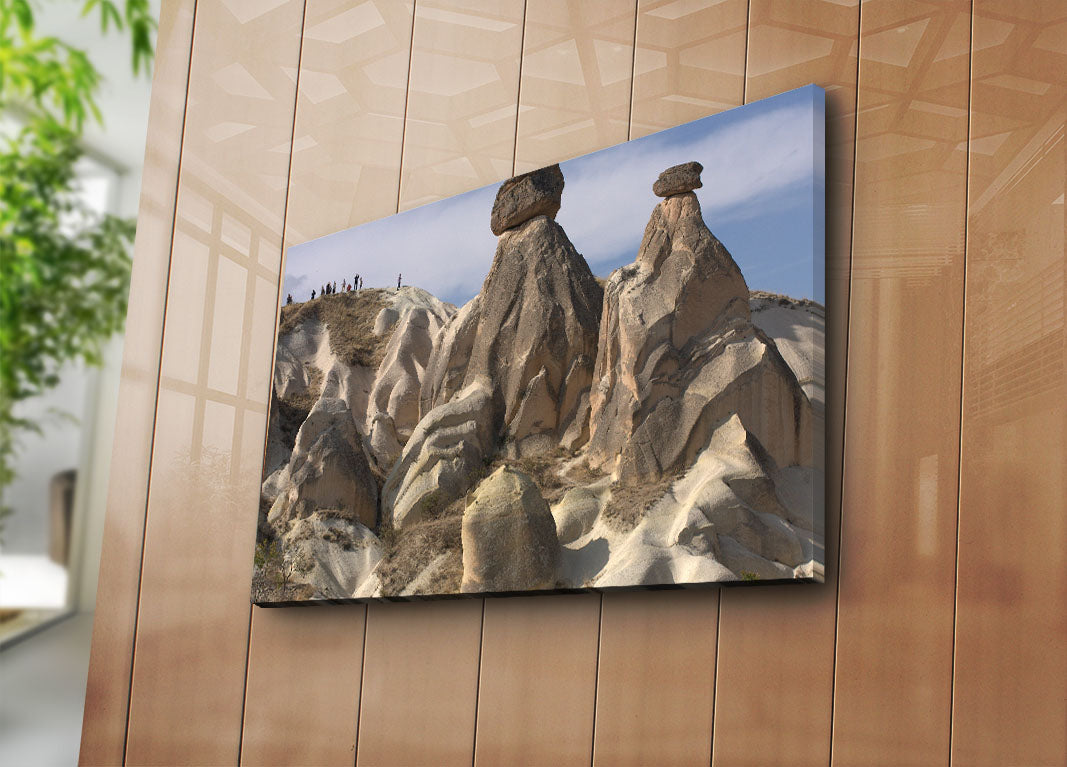 Quadro em Tela Suede Multicolor 45x70 cm com Moldura de Madeira 3 cm – 4570KC-12