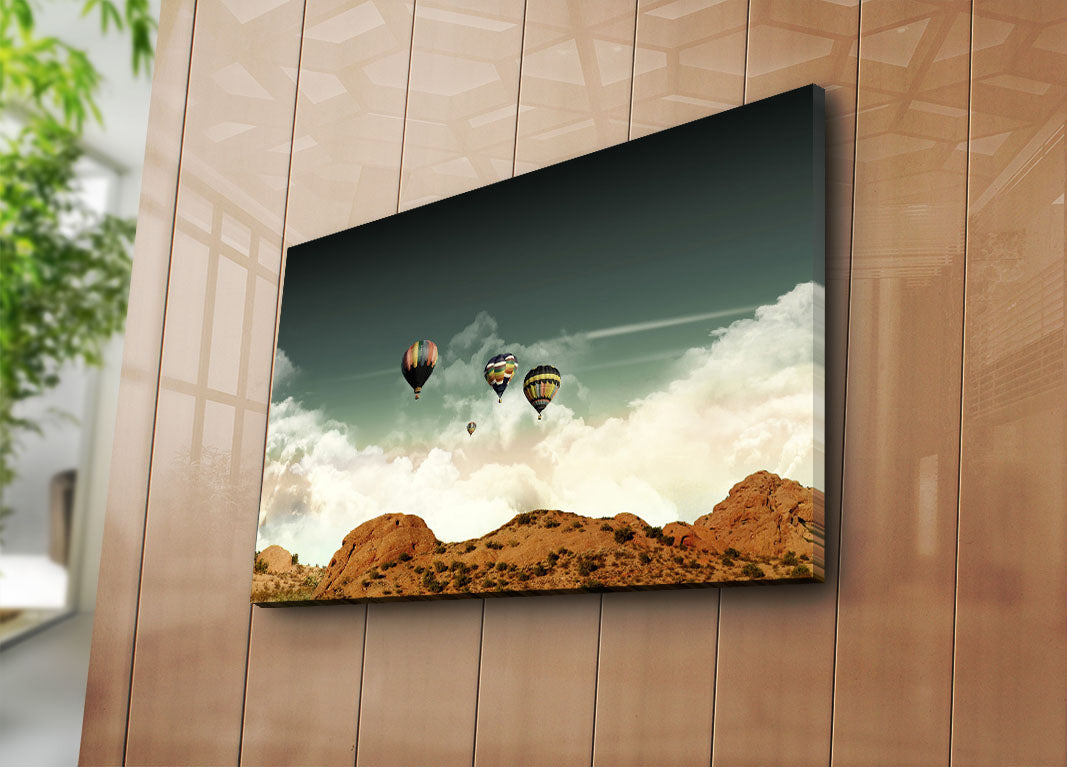 Quadro em Tela Suede 100% Multicolor 45x70 cm com Moldura de Madeira 3 cm – 4570KC-13