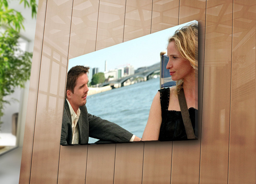 Tela Decorativa Multicolor 45x70 cm – Canvas 100% Camurça com Moldura de Madeira 3 cm (4570BSC-2)