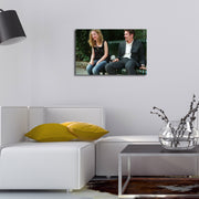 Quadro Decorativo em Tela Suede Multicolor 45x70 cm, Moldura 100% Madeira (3 cm) – 4570BSC-4