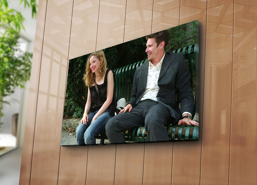 Quadro Decorativo em Tela Suede Multicolor 45x70 cm, Moldura 100% Madeira (3 cm) – 4570BSC-4