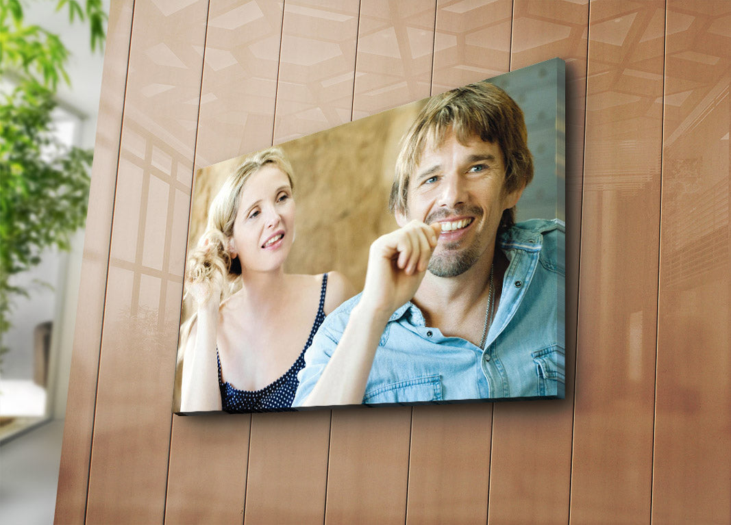 4570BSC-5 Quadro em Tela Decorativa Multicolor — 45 x 70 cm — Tela 100% Camurça, Moldura de Madeira 3 cm