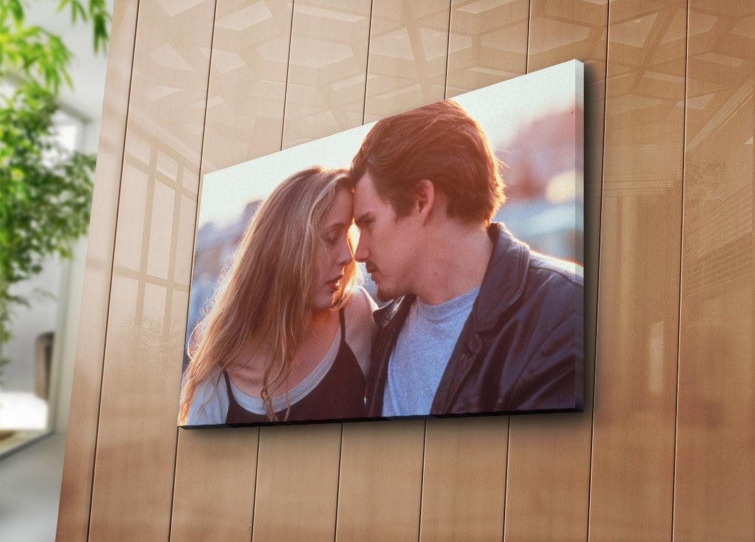 Quadro em Tela Decorativa Multicolor 45x70 cm – Canvas de Camurça 100% com Moldura de Madeira 3 cm