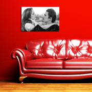 Tela Decorativa Multicolor 45x70 cm em Suede Canvas com Moldura de Madeira 3 cm – 4570BSC-7