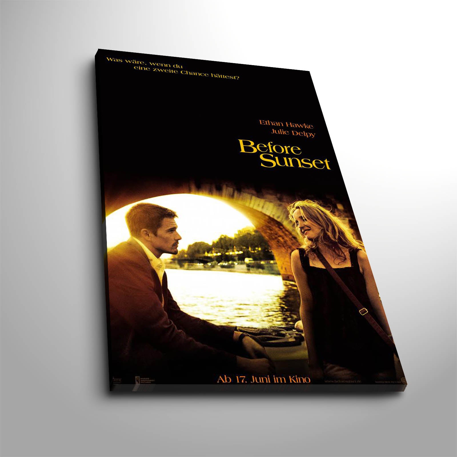 Tela Decorativa Multicolor 45x70 cm | Canvas Suede 100% com Moldura 100% Madeira (3 cm) – 4570BSC-8