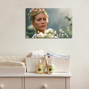 Tela Decorativa Multicolor 45x70 cm em Suede 100% com Moldura de Madeira 3 cm – 4570EMMAC-5