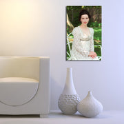 Quadro em Tela Decorativa Multicolor 45x70 cm – Camurça 100% com Moldura de Madeira 3 cm