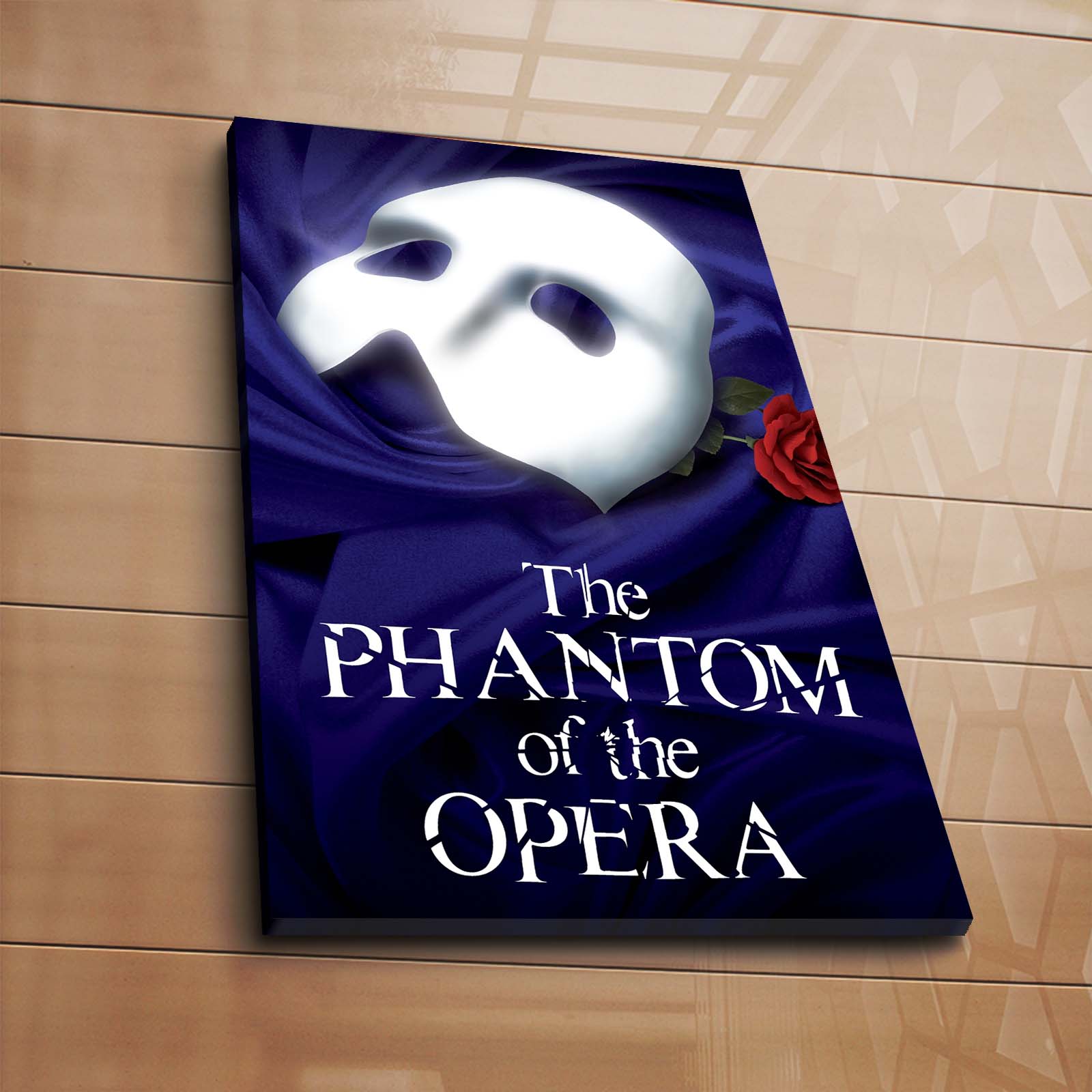 Tela Decorativa em Canvas Suede 100%, Multicolor, 45 x 70 cm, Moldura de Madeira 100% (3 cm) – Ref. 4570POC-2