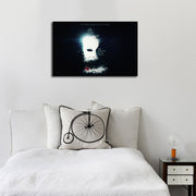 Tela Decorativa Multicolor 45x70 cm em Suede 100% com Moldura de Madeira 3 cm – 4570POC-3