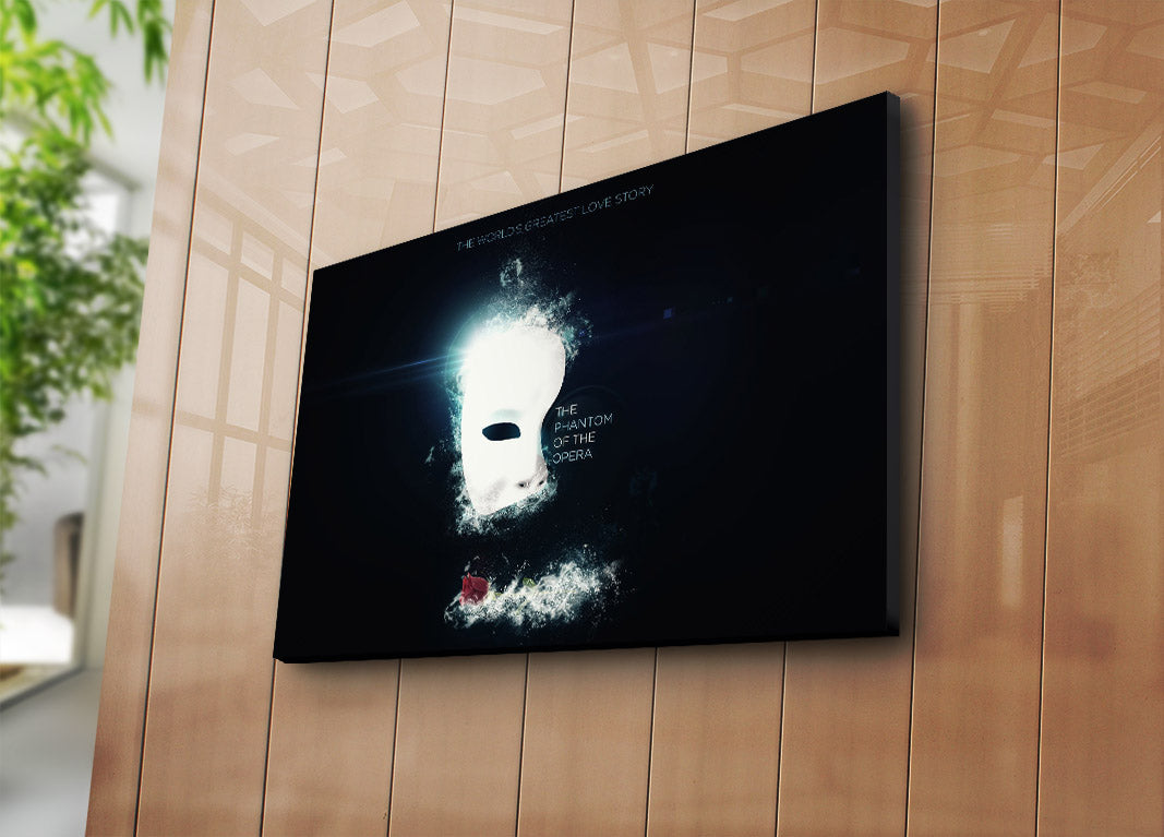 Tela Decorativa Multicolor 45x70 cm em Suede 100% com Moldura de Madeira 3 cm – 4570POC-3