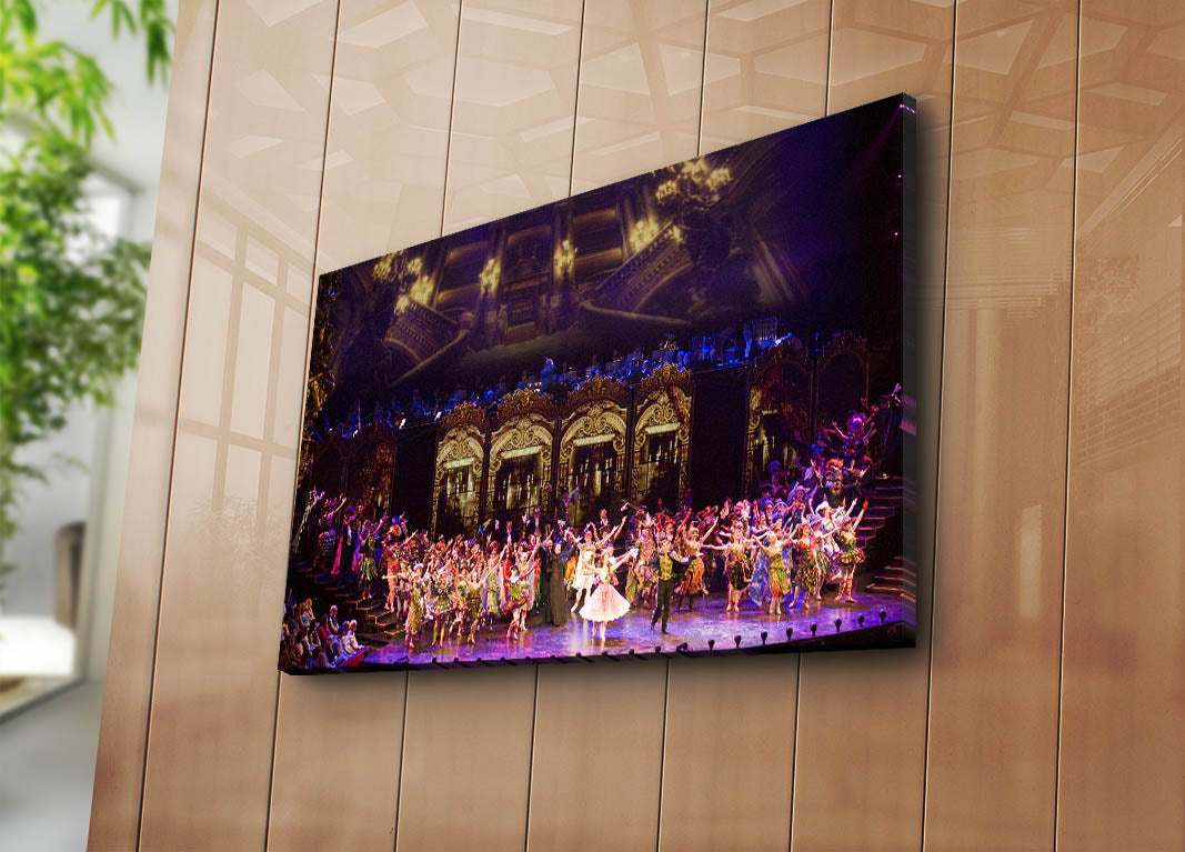 Tela Decorativa em Canvas Suede 100% 45x70 cm com Moldura de Madeira (3 cm) – Multicolor – 4570POC-6