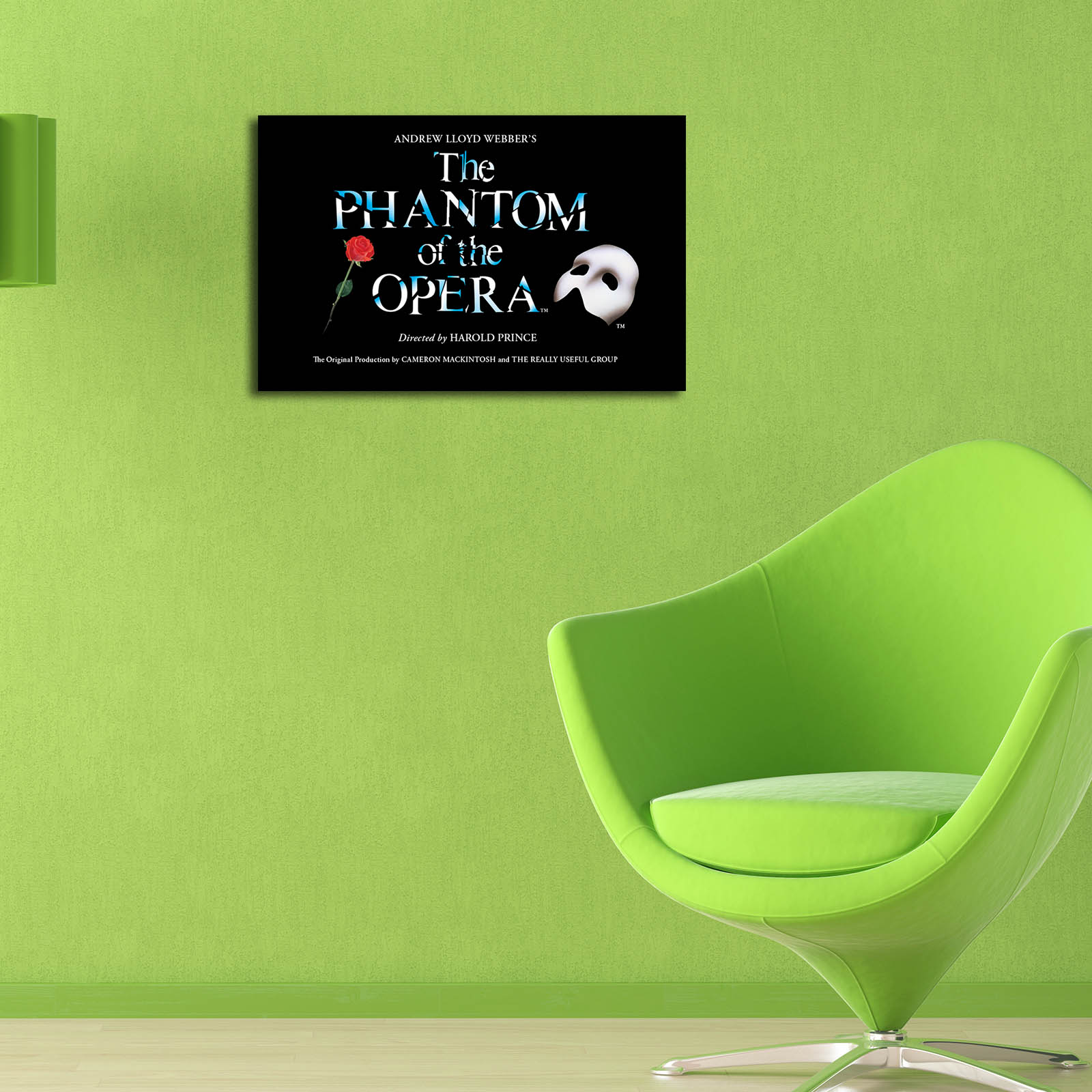 Tela Decorativa Multicolor 45x70 cm em Camurça 100% com Moldura de Madeira 3 cm