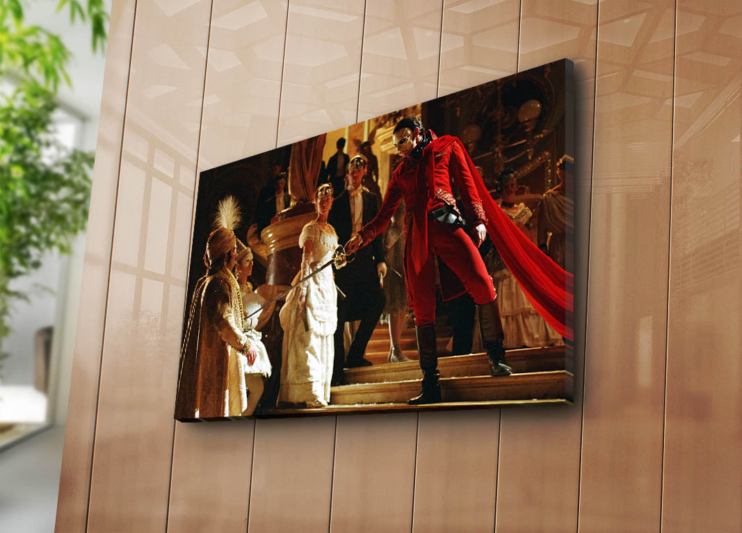 Tela Decorativa Multicolor 45x70 cm – Suede 100% com Moldura de Madeira 3 cm (4570POC-12)