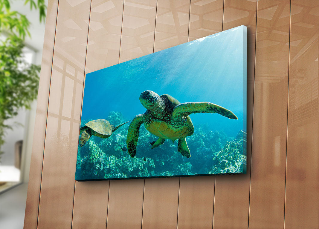 Quadro em Tela Decorativa Multicolor 45x70 cm, Tela 100% Camurça, Moldura de Madeira 3 cm – 4570HW-2 (Ref. 249CVT1371)