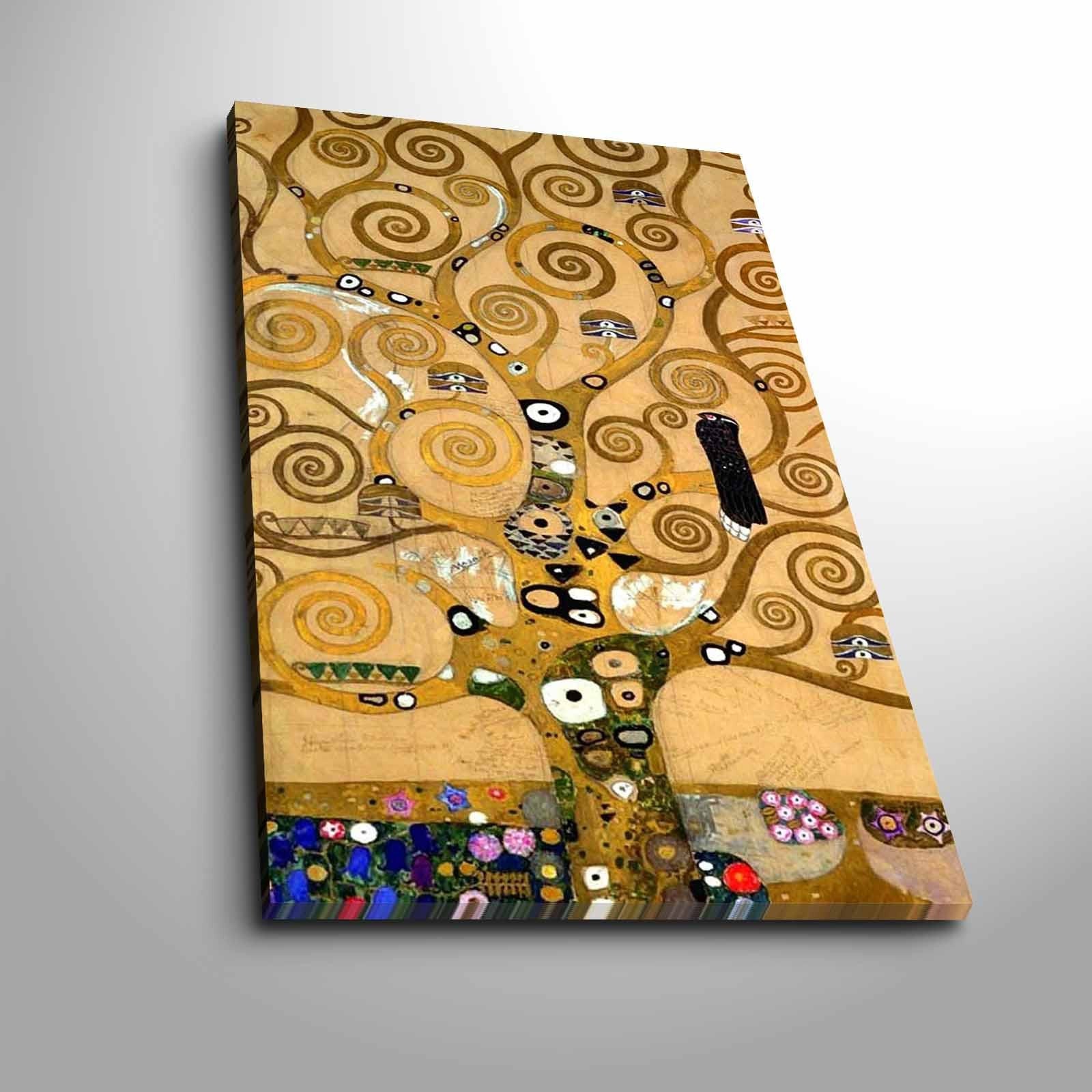 Quadro em Tela Decorativa FAMOUSART-02 Multicolor, 45x70 cm, Tela Suede 100%, Moldura de Madeira 3 cm