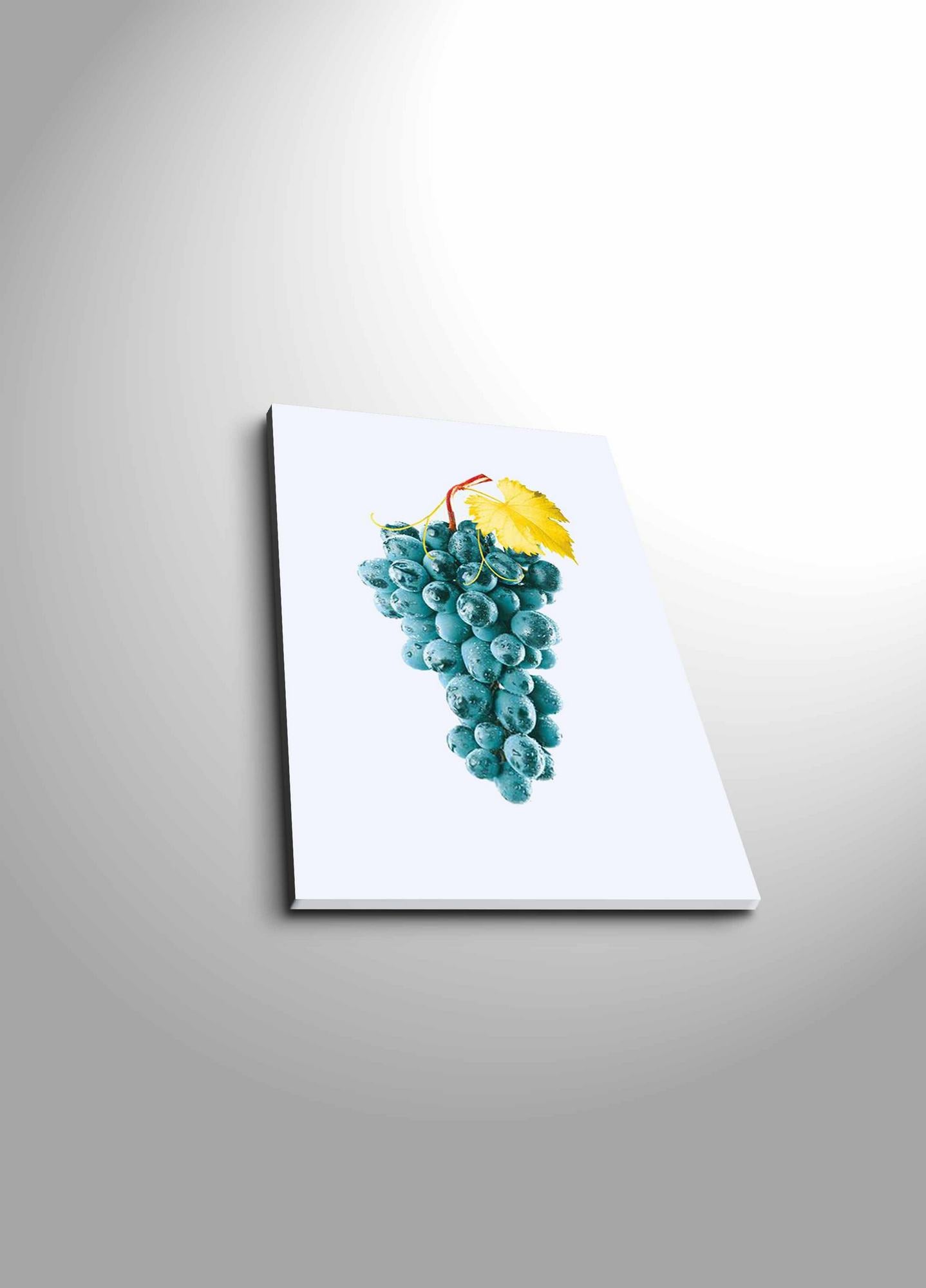 Quadro Decorativo em Tela 28x38 cm Multicolor – Tela 100% Camurça, Moldura de Madeira 2,8 cm (2838CIZC-09)