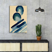 Tela Decorativa Multicolor em Suede 45 x 70 cm com Moldura de Madeira 3 cm – FAMOUSART-019