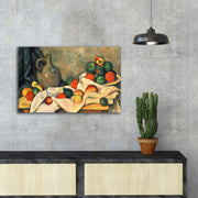 Quadro Decorativo em Tela Suede 45x70 cm, Multicolor, Moldura em Madeira 3 cm – FAMOUSART-024