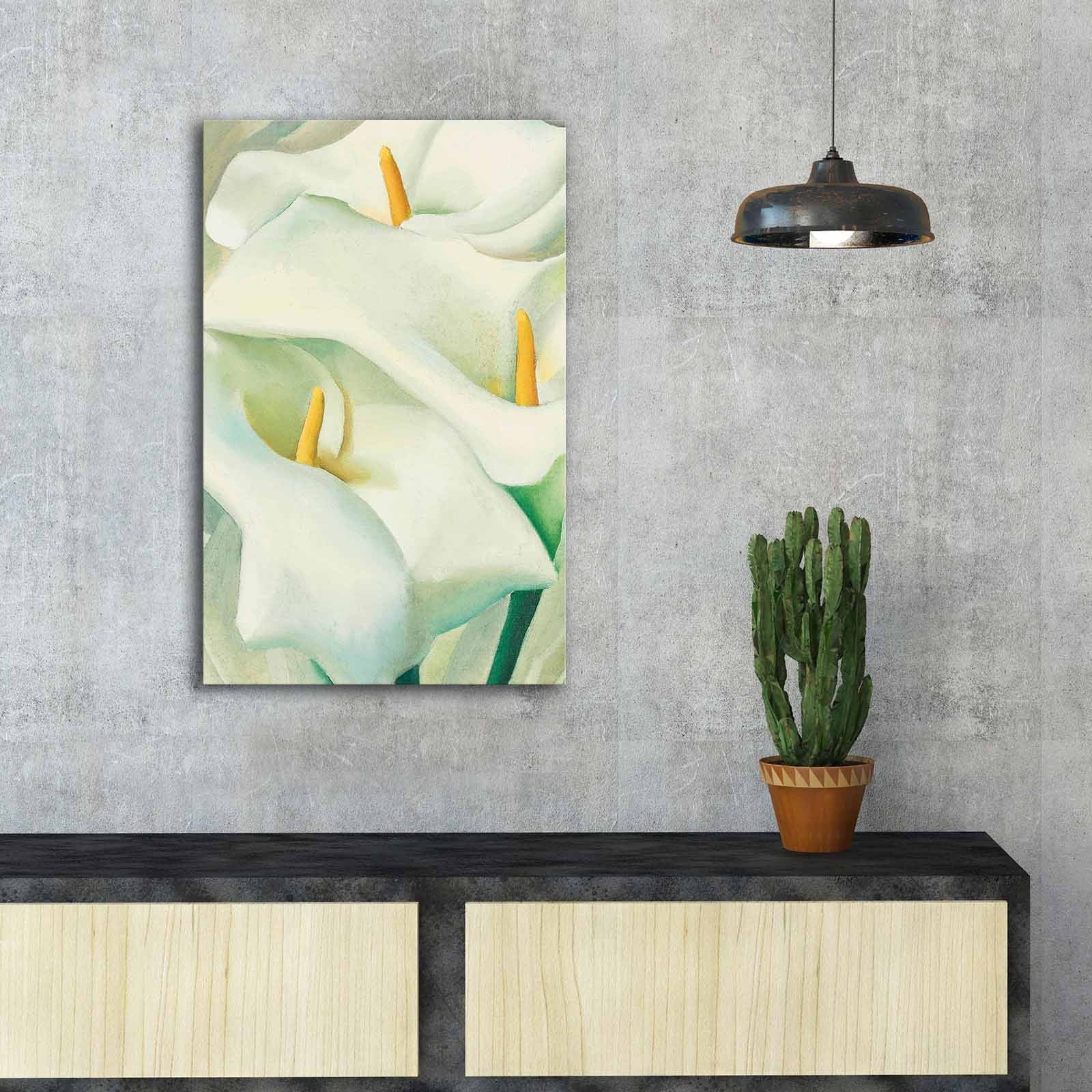 Quadro em Tela Decorativa Multicolor FAMOUSART-028, Camurça 100%, Moldura de Madeira 3 cm – 45 x 70 cm