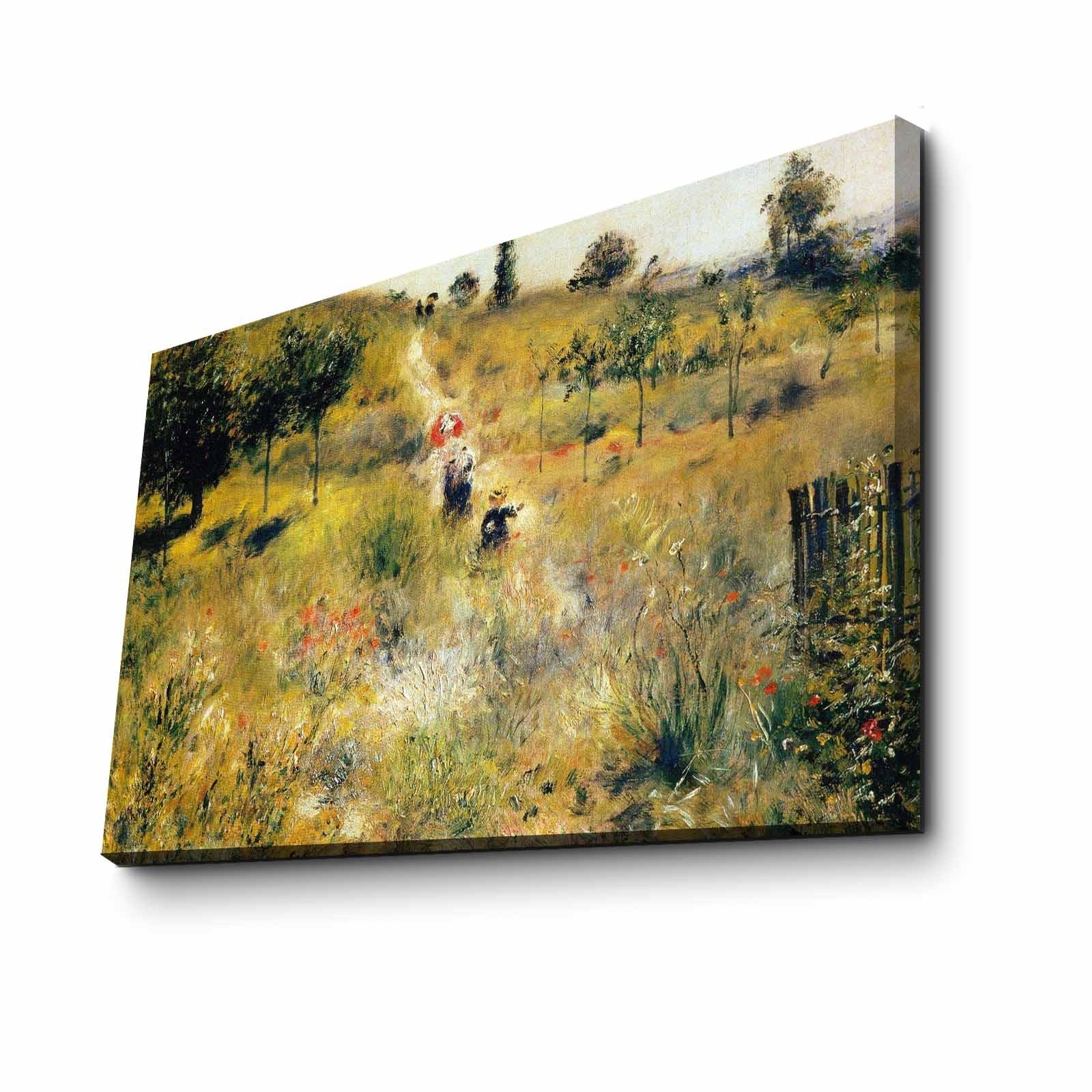 Tela Decorativa Multicolor 45x70 cm em Canvas de Camurça (100%) com Moldura de Madeira 3 cm – FAMOUSART-051