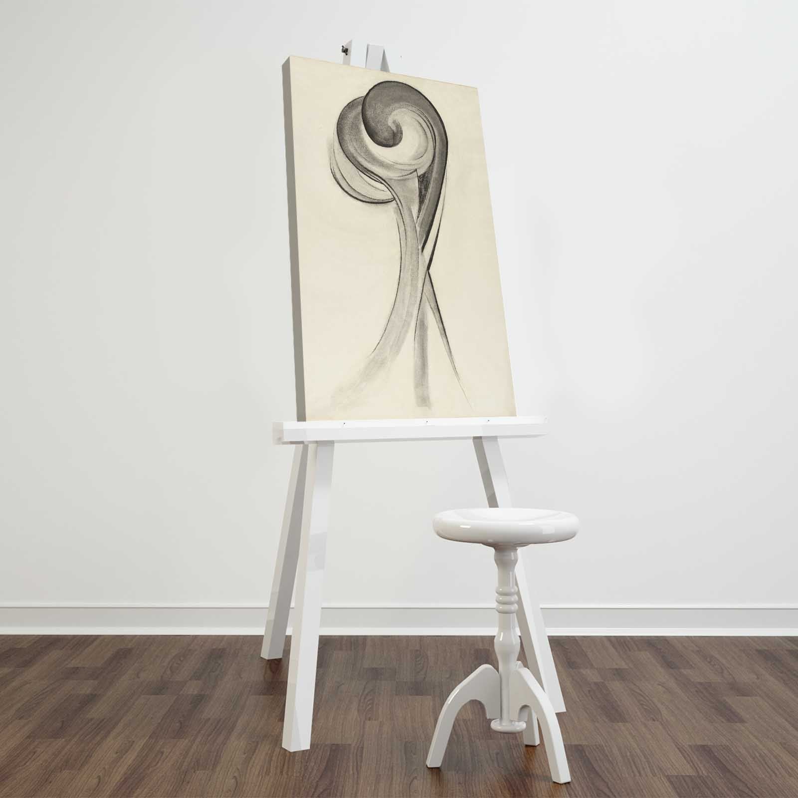 Quadro Decorativo em Tela Suede 100% 45x70 cm Multicolor com Moldura de Madeira 3 cm – FAMOUSART-053 (249CVT1443)